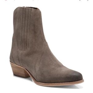 Free People, gray/taupe, western like, bootie, 9